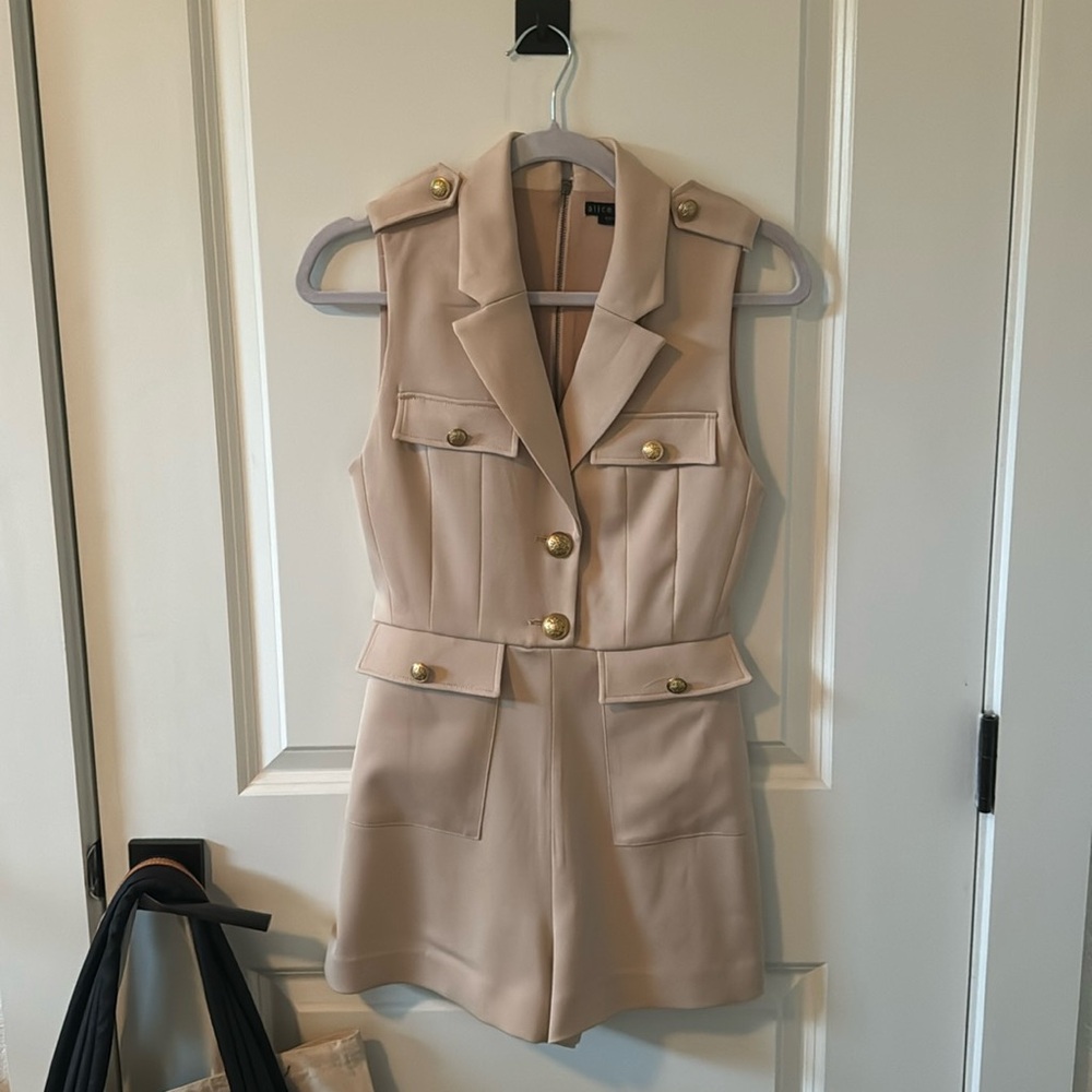 Alice and Olivia romper